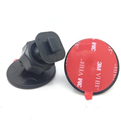 T Type Tape Recorder Base Stand Circle Double side Stick Adhesive 3M Sticker Stander Mount Car Holder DVR GPS Rear Camera