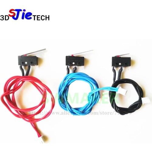 UM2 3D printer Ultimaker 2 Extended limit switch kit red + blue + black limited switch Endstop micro switch connector