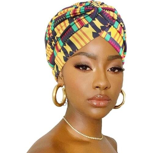 Muslim headdress turban bonnet for woman cotton print inner hijab caps arab wrap hijab femme musulman islamic headscarf hat