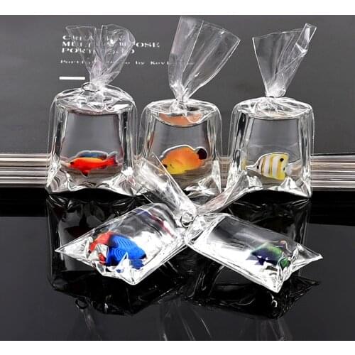 MIX 10pcs/pack Ocean Coral Fish Charms Pendant for Earring Keychain Jewelry Making