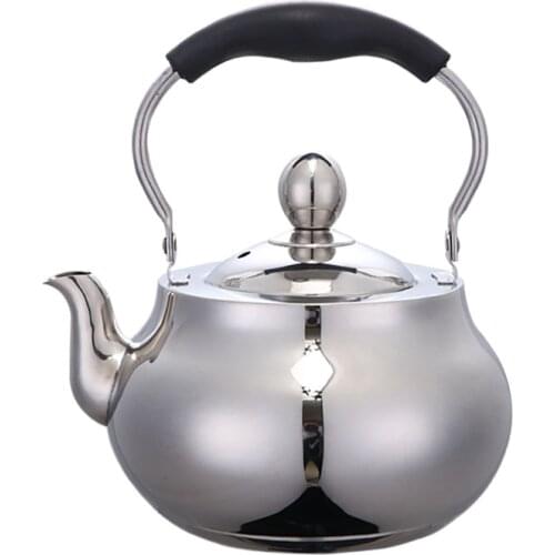 Stainless Steel Teapot Large Capacity Tea with Mesh Filter Hotel Restaurant SuppliesLarge Capacity Teapot for Scented Tea