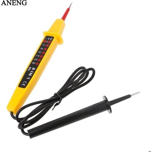 NEW 8 In 1 Tester Voltage AC DC 6-500V Auto Electrical Pen Detector