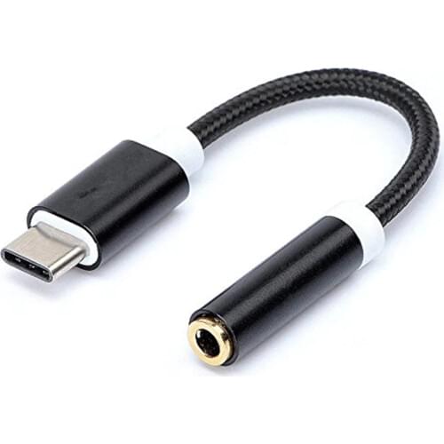 USB-C Type C To 3.5 Mm Headphone Jack Adapter Earphone Audio Cable Audio Converter USB C Earphone Jack Adapter