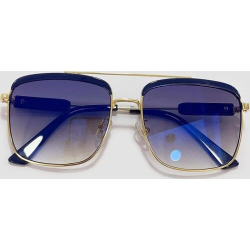 Fashion Square Sunglasses Women 2021 Brand Designer Metal Frame Big Sun Glasses Female Shades UV400