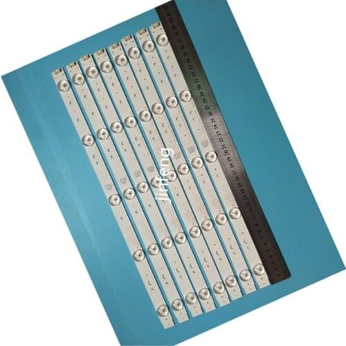 TV LED Light Bars For Telefunken TF-LED43S27T2 RDL430FY LD0-10f Backlight Strip Kit LED Lamp Lens Band 5800-W43001-5P00 VER02.00