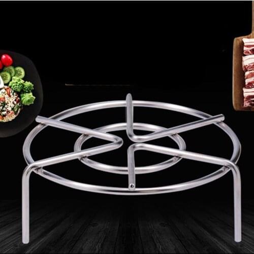 Thick 304 stainless steel steaming rack water-proof household rice cooker steamer pressure cooker steaming rack