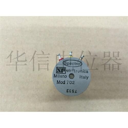 [VK] Used SPECTROL MOD702 5K double conductive plastic potentiometer angle sensor shaft diameter 3MM switch