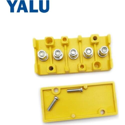 YALU For Electric Car electric motorcycle controller junction box terminals insulated box 5 hole junction box