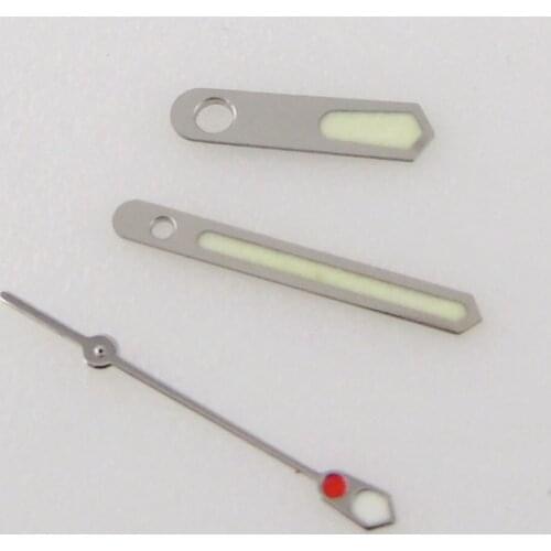 Watch Parts for NH35 NH36 Steel Watch Hand Set C3 Green Super Luminous Automatic