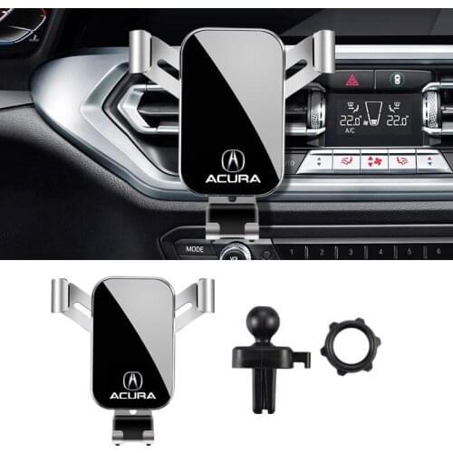 1Pcs Universal Car Styling 360 Degrees Phone Holder For Acura RDX MDX ILX TLX CDX TLX-L NSX Integra ZDX RLX TSX RSX B17A1 B18C1