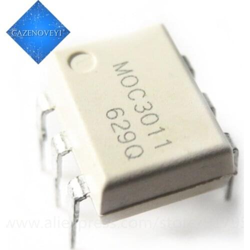 10PCS/lot MOC3011 DIP-6 In Stock