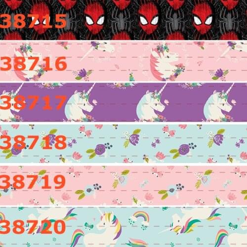 10yards - different sizes -Cartoon pattern printed Grosgrain ribbon - Cutie/lovely animal cartoon ribbon