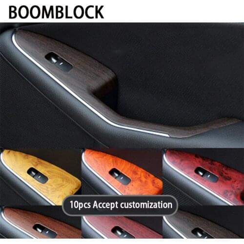 3D Car Stickers 30*100cm Wood Grain Car Wrap Film Decals for Volkswagen BMW E46 E39 Mini Cooper Audi A4 B6 A5 Ford Fiesta Kuga