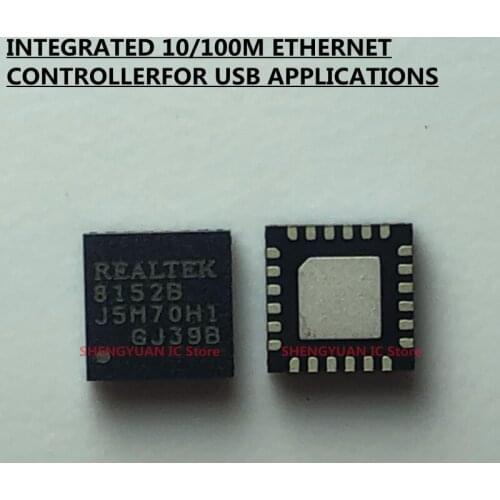 5pcs/lot RTL8152B-VB-CG RTL8152B 8152B QFN24 INTEGRATED 10/100M ETHERNET CONTROLLER 100% new imported original 100% quality