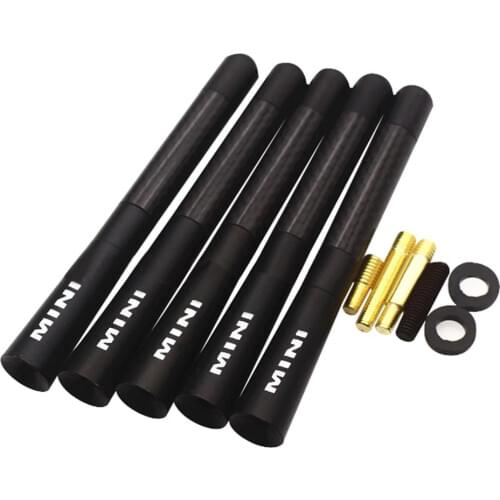 12cm Carbon Fiber Car Antenna Signal Aerial for Mini JCW Clubman Countryman