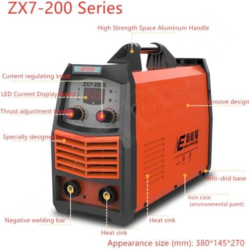 220V Household 250 Dual-purpose 380V Fully Automatic Small Dual Voltage DC Welding Machine