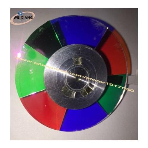 Projector Color Wheel For Mitsubishi TV WD-52525 /WD-52725 /WD-52327 /WD-62327 /WD-62525 /WD-62725 /WD-62825 , 7 segments 55mm
