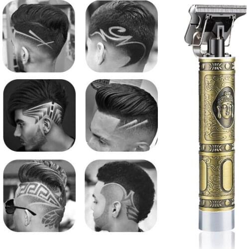 Rechargeable Electric Hair Clipper Trimmer Cordless Shaver Trimmer Barber Haircut Portable Hair Trimmer Cutting Machine for Men