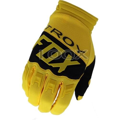 Troy Fox Motorbike Dirtpaw 360 180 Dirt Bike Off-road Sprint Race Yellow Gloves Men Woman Unisex Mitten