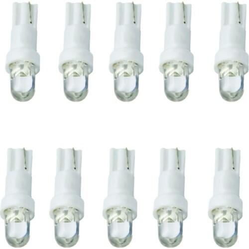 Wholesale Led Instrument Lamp T5 Ceramic Cob Automobile General Light 1W Bubble Instrument Indicator Lamp 1smd Display Lamp