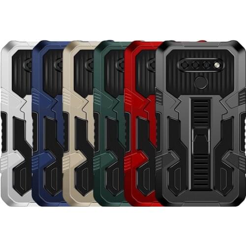 Shockproof PC Phone Case For LG Stylo 6 7 Aristro 5 Pro Luxury TPU Silicone Cover Hard Case For LG K31 K51 K61 K41S K51S Coque