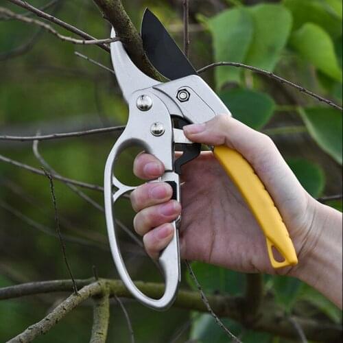 Carbon Steel Garden Pruning Shears Gardening Plant Scissor Branch Pruner Trimmer Pruning Shears Cutter Dropshipping