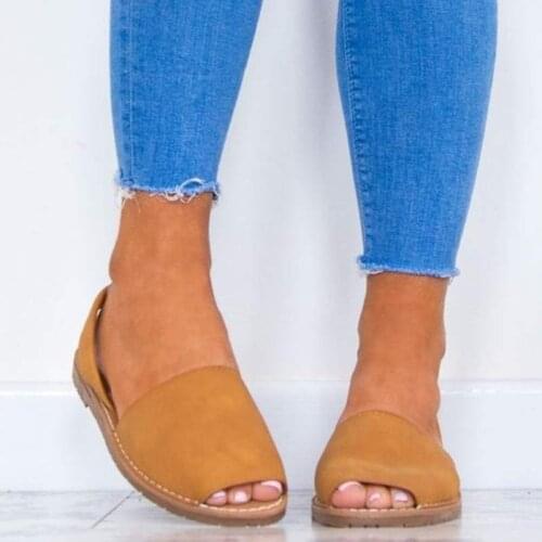 Summer Womens Sandals Slippers Shoes Women Lady Flats Sandals Flip Flop Peep Toe Casual Flat Slingback Sandals Chaussure Femme