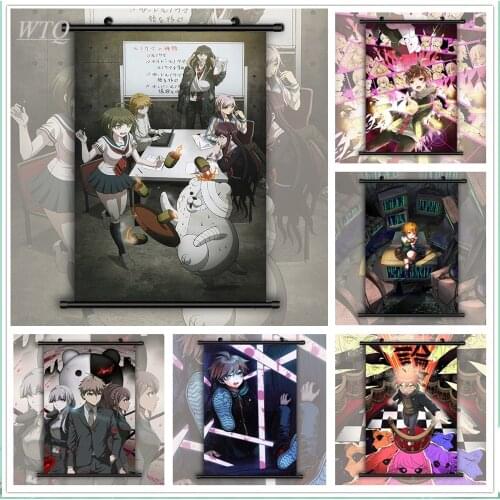 Super Danganronpa V3 Ouma Kokichi Komaeda Nagito Anime Posters Wall Poster Canvas Painting Wall Decor Wall Art Picture Home Deco