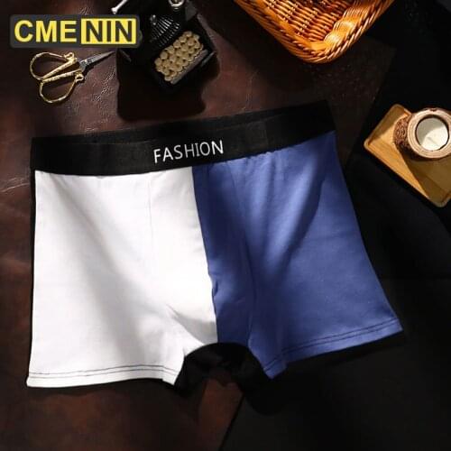 CMENIN Cotton Sexy Gay Mans Underwear Boxer Homme Ins Style Mens Underpants Men Underwear Boxers Mens Underwear Man CM894