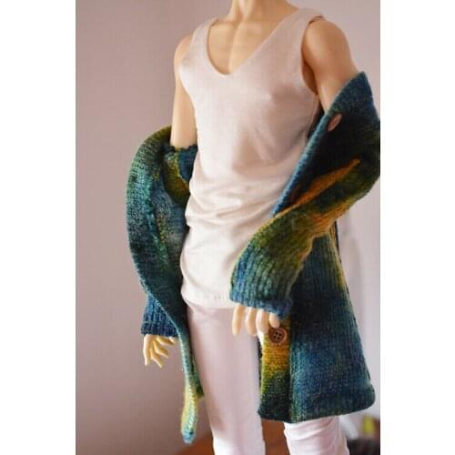 [wamami] 06# White Black Vest/T-Shirt 1/4 MSD 1/3 SD DZ AOD BJD Dollfie