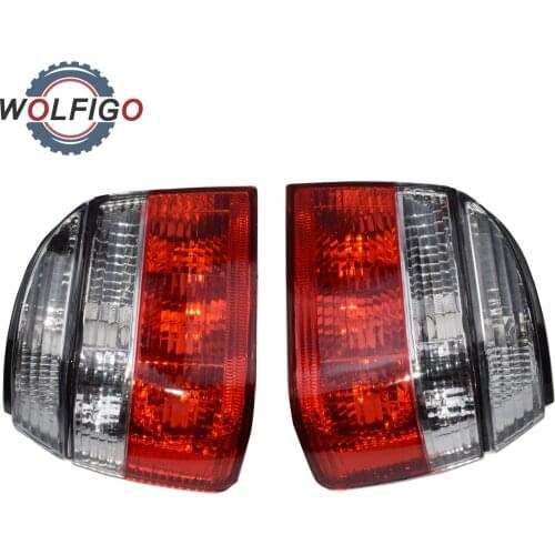 WOLFIGO New Left Right Auto Tail Light Taillight Brake Light Housing Cover Fit for VW Golf III Mk3 1993 1994 1995 1996 1997 1998