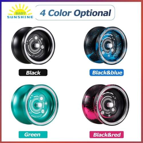 MagicYoyo T7 Responsive Yoyos for Kids Beginner Yoyo with Narrow Bearing Steel Axle Aluminum Alloy Body Looping Play Classic toy