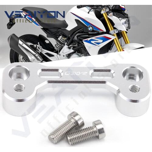 Motorcycle Clamp Mount Handlebar Risers For BMW G 310 R 2017 2018 2019 2020 Aluminum Handle bar Riser Top Clamp Accessorie G310R
