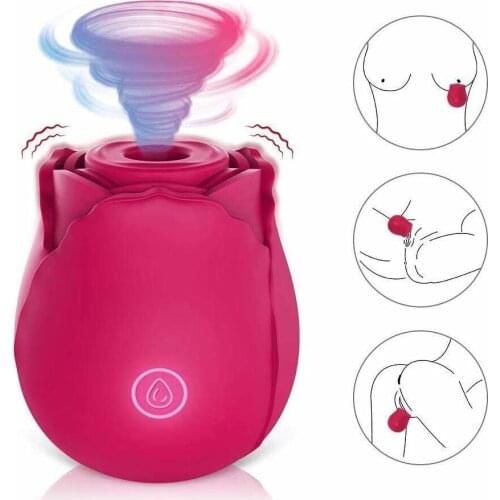 Rose Vagina Clitoris sucker G Spot vacuum stimulator clitoris vibrator Sex toys for women adults products female massage Sex toy