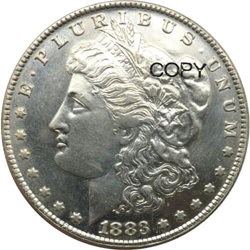 United States 1 One Dollar Morgan Dollar 1883 s Cupronickel Silver Plated Copy Coins Can Choose Any Year