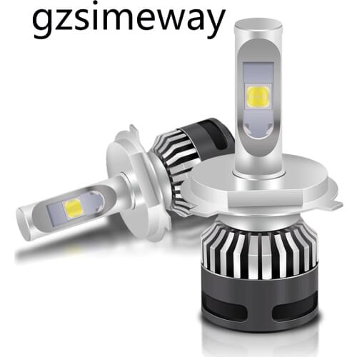 2PCS car light H7 Led H4 H11 H8 D2S Headlight bulbs with XHP70 chip 110W 12000LM car headlamp H9 9005 HB3 9006 HB4 LED fog light