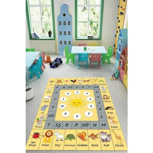 2021-2022 New Fashion Digital Printed Hopscotch Carpet Handmade High Quality Fabric Non-Slip Livingroom Rug