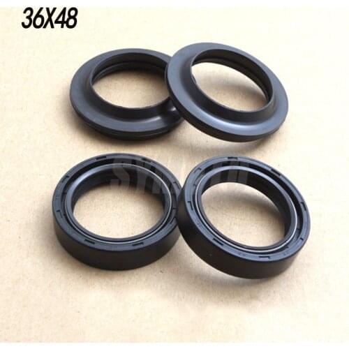 36X48X11 Motorcycle Double spring Front Fork Damper oil seal cover For XR200R EX250 EN450 EN500 EX500 KZ550 KZ750 YZ125 36*48
