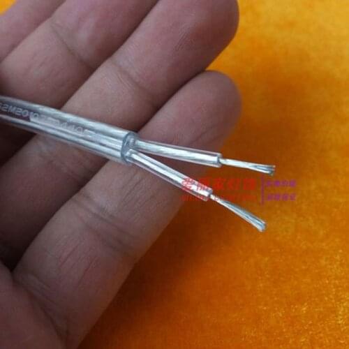 High Quality 5m 10m 20m/LOT 2*0.75mm2 double wires connecting wire wire chandelier lighting power line fittings,light line