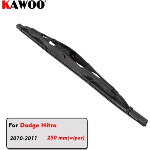 KAWOO Car Rear Wiper Blade Blades Back Window Wipers Arm For Dodge Nitro Hatchback (2010-2011) 250mm Car Accessories Styling