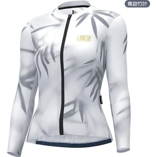 LAMEDA Womens Profession Triathlon Cycling Jersey Clothes Biking Spring Summer Bicycle Jersey Breathable MTB Cycling Clothing