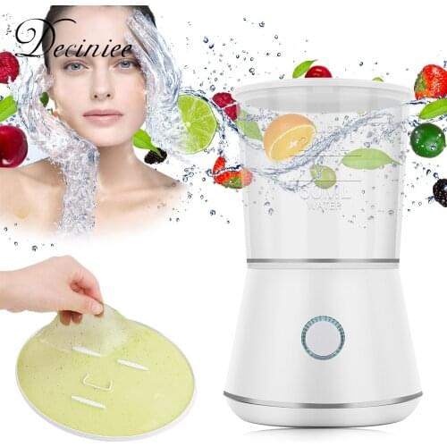 Mini Facial Mask Machine DIY Fruit Vegetable Facial Care Masks Maker Machine Smart Control with Voice Reminder Beauty Facial SPA