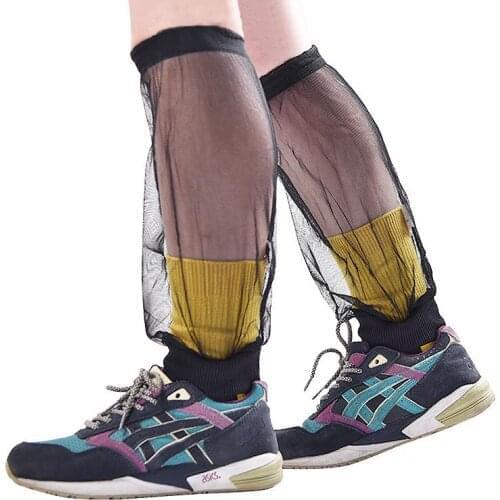 Mounchain Outdoor Gauze Mosquito-Proof Foot Cover Jungle Trekking Fishing Bug Proof Leg Sleeves