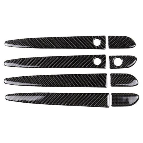 Fit For Mazda CX-5 2017-2018 carbon fiber exterior door handle door bowl decoration car accessories