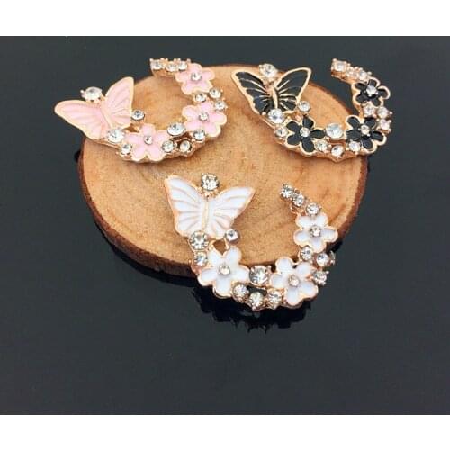 Hot Sale wholesale 20pcs/lot rhinestones Button diamond Wedding Button crystal DIY hair decoration Accessories YC116