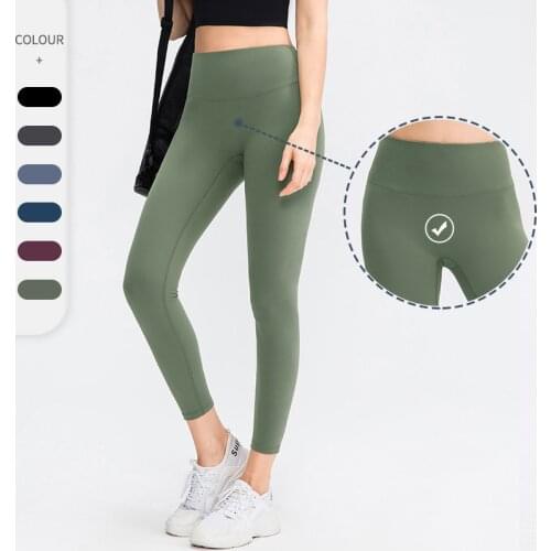Hip-Lifting Yoga Pants Women Tight Stretch Running Sport Pants High Waist Semaless Leggings For Gym Jogging Fitness Trousers XXL