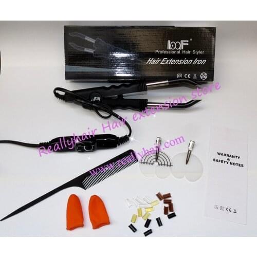 Hair extension fusion connectors 618 type suit