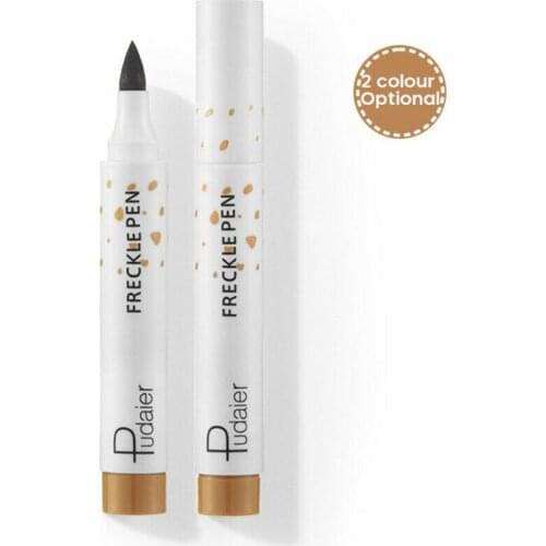 Light Brown/Dark Brown Freckle Pen Artificial Freckle Waterproof Concealer Dot Spot Pencil Lifelike Natural Long Lasting Makeup