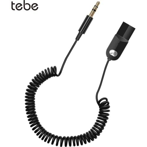 USB Bluetooth Audio Adapter 3.5mm Aux Car Handsfree Wireless Receiver Dongle Stereo Audio Bluetooth 5.0 Receiver for Speaker