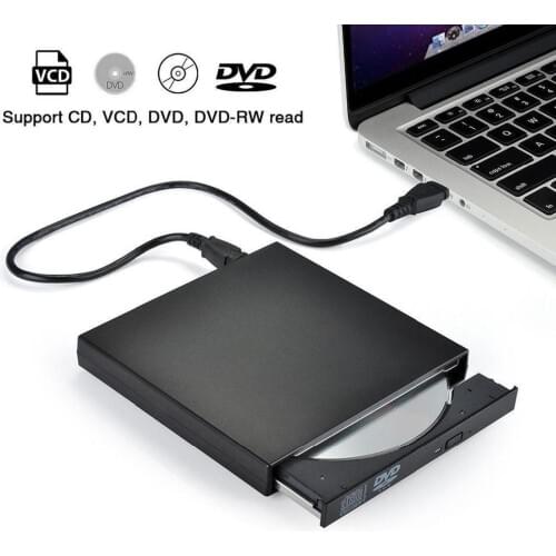 USB External DVD CD RW Disc Burner Combo Drive Reader For Windows 98/8/10 Laptop PC R20